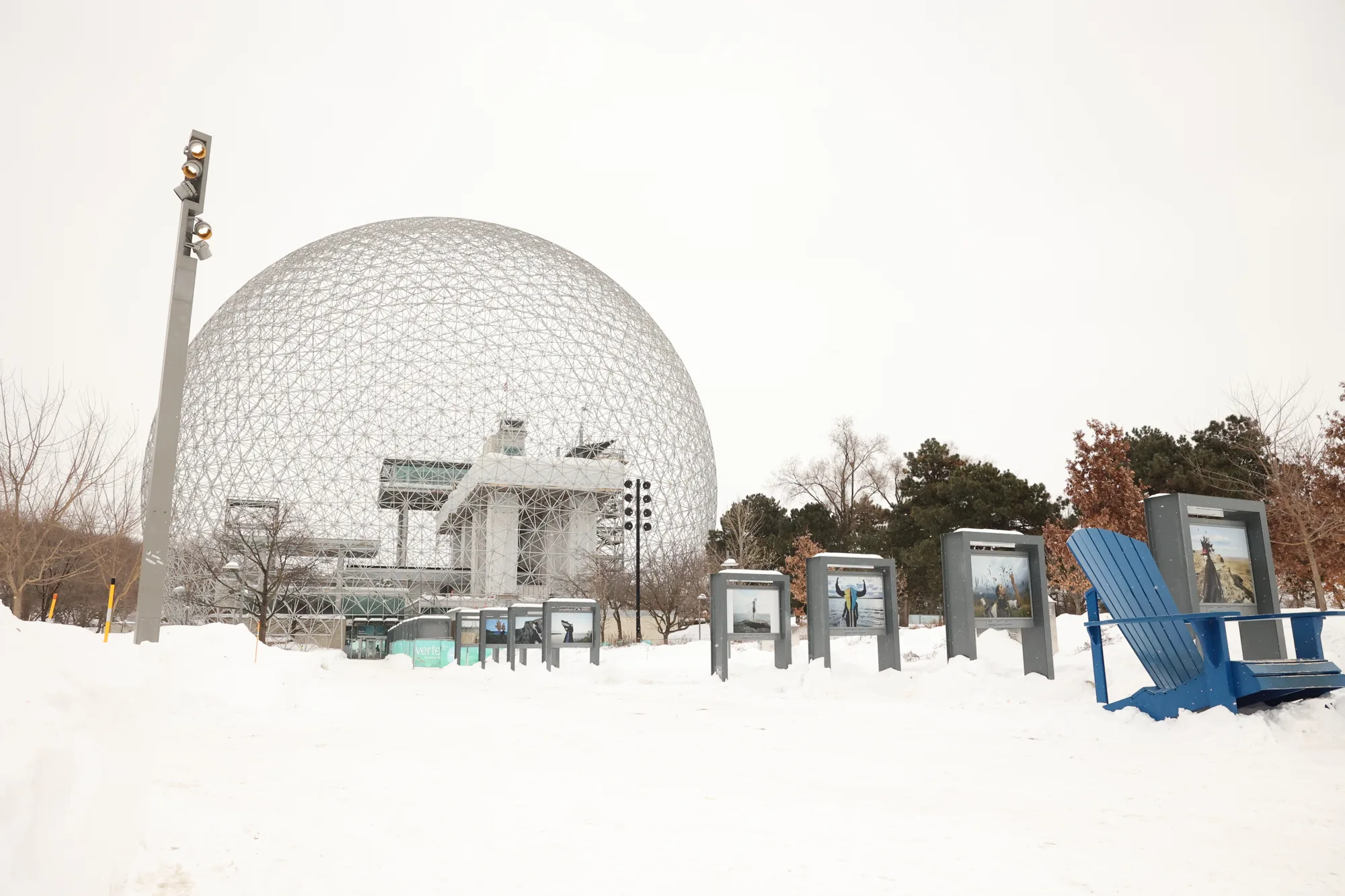 La Biosphère de Montréal : voir la ville à travers une sphère.