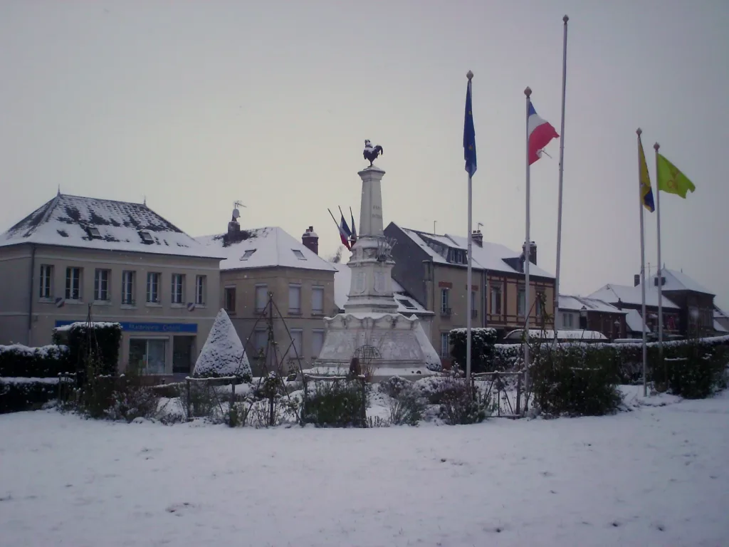 Bresles sous la neige, dans les archives de 2010.