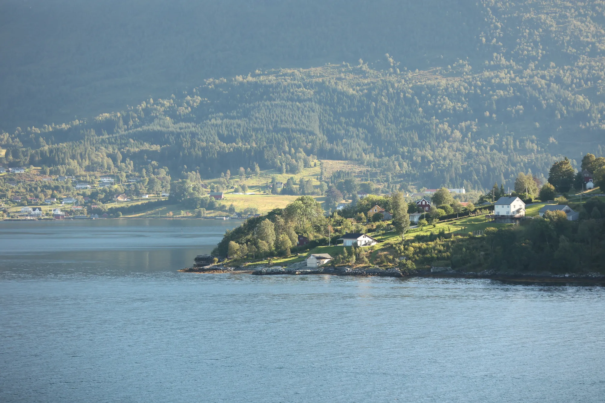 Une dernière lecture du fjord depuis le bateau.