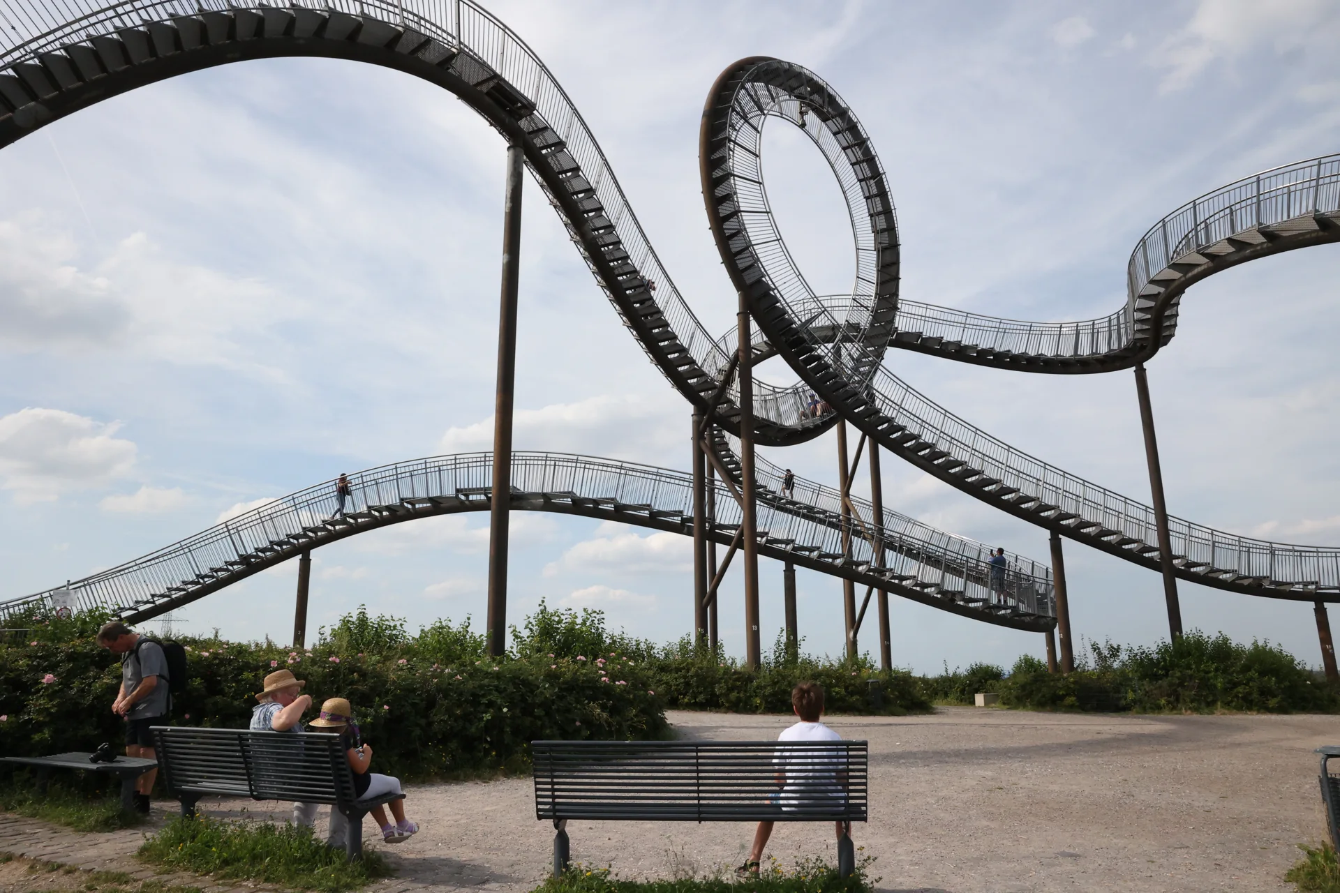 Tiger & Turtle, Duisbourg : la vitesse au rythme des pas.